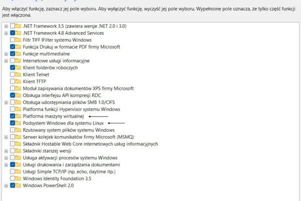 Jak włączyć podsystem Linux w Windows 11