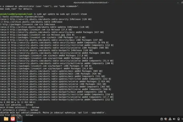 Jak uruchamiać gry z Windows na Linux Mint?