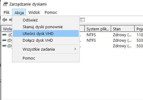 Szyfrowany wirtualny dysk